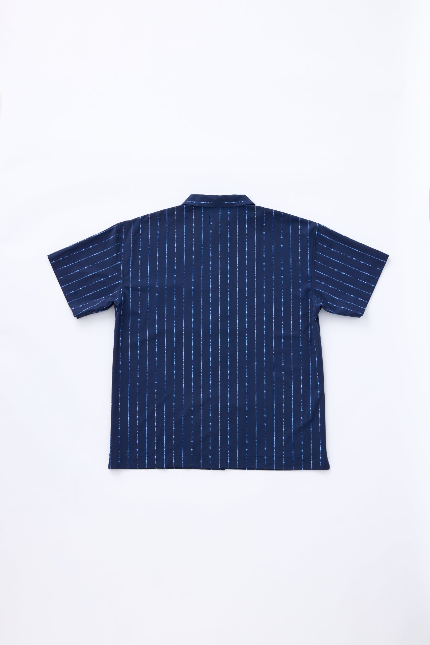 Indigo Stripe Print S/S Shirt (M)