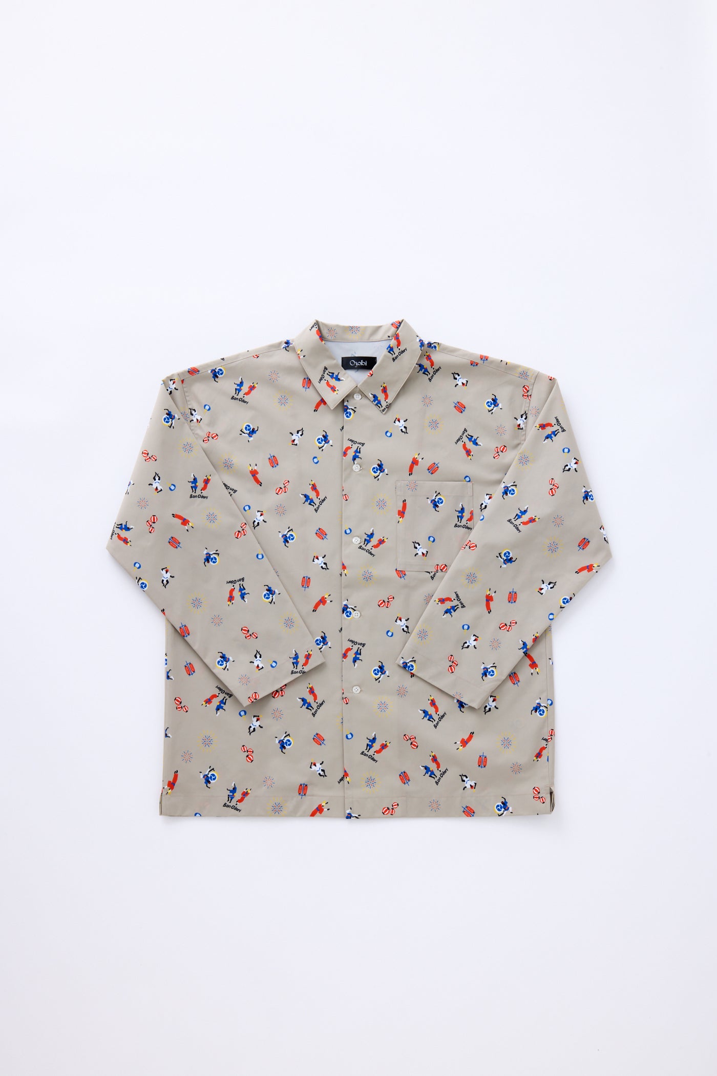 Bonodori Print L/S Shirt (W)